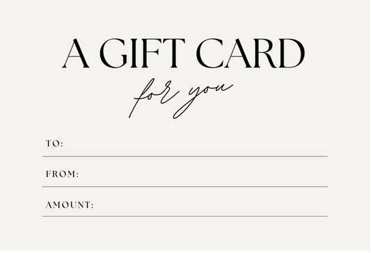 Gift card