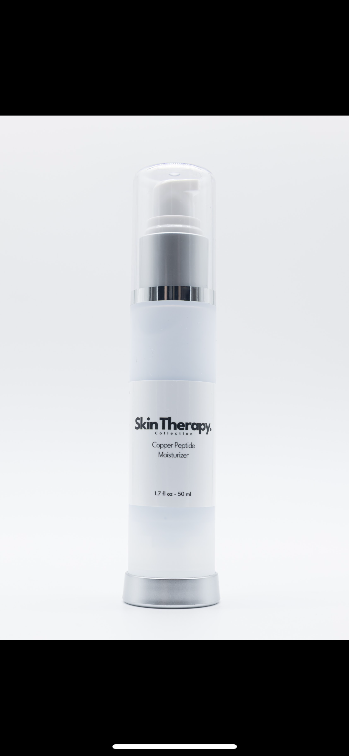 Copper peptide moisturizer